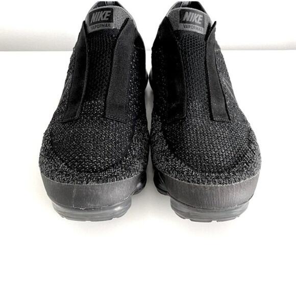 1766071719.webp?s=  Nike Vapormax Flyknit SE Black Grey Laceless Size 8.5